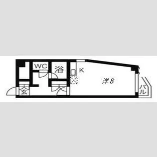グレードハイツ長町【3階】の間取り