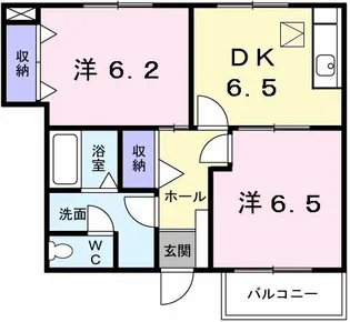 グラン・シェル I【1階】の間取り