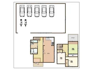 和歌山県和歌山市有本【一戸建】の間取り