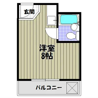 サンシャイン狭山【3階】の間取り