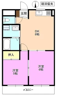 アーク松本レジデンス【2階】の間取り