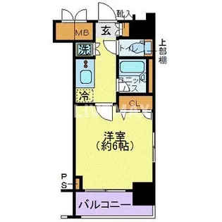 コンシェリア芝公園【12階】の間取り