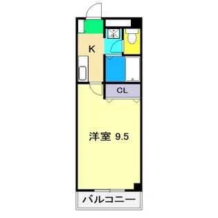 エポカ大川筋【5階】の間取り