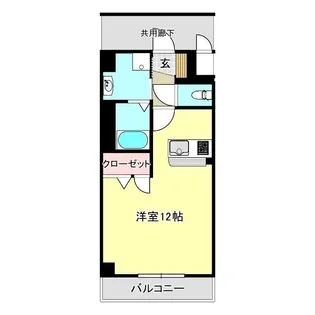 アビューラ【2階】の間取り