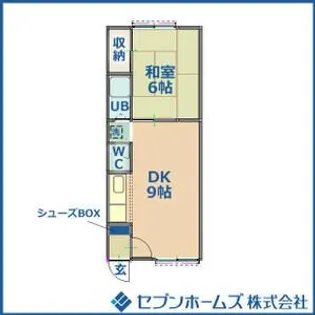 アーバンヒルズ【2階】の間取り
