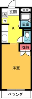 TT湘南2000【1階】の間取り