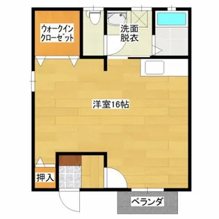 シャイニング悠【1階】の間取り