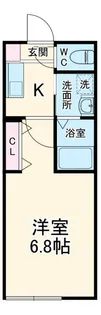 メゾン・ド・ビジュ【2階】の間取り