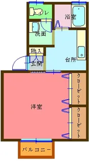 セジュールST【1階】の間取り