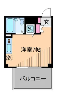 クリア日吉【3階】の間取り