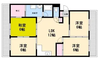 4LDKの間取り画像