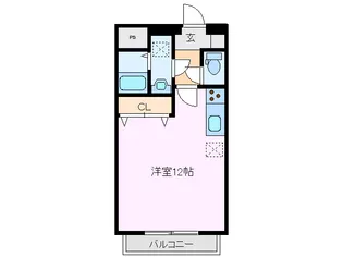 クレセントムーン【2階】の間取り