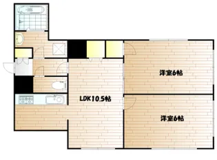 近藤セントラルビル【3階】の間取り
