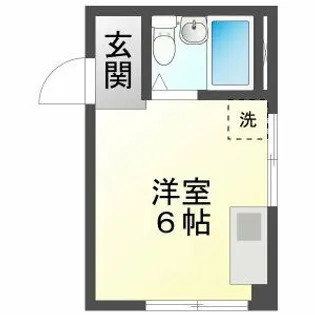 ピーコックビル【4階】の間取り