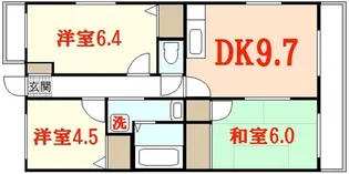 ノネット東野【3階】の間取り