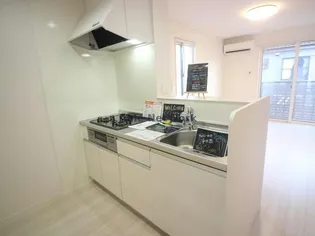 アールエム郡元【1階】のキッチン