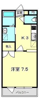 Student Sweet【3階】の間取り