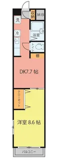 茜館【1階】の間取り