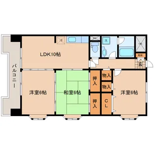 メゾンエトワール柏木【2階】の間取り