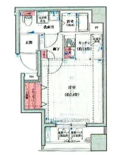 東京都墨田区東駒形1【マンション】の間取り