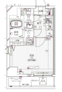 ガリシア清澄白河【3階】の間取り