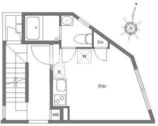 東京都練馬区桜台3【マンション】の間取り