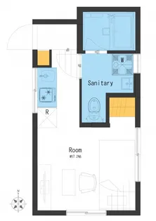 ケーエムホワイトハイツ【2階】の間取り