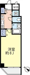 東京都目黒区鷹番1【マンション】の間取り