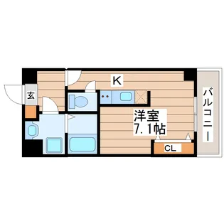 Spring field miyamachi II【3階】の間取り