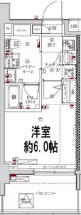 スプレスター立石ステーションフロント【8階】の間取り