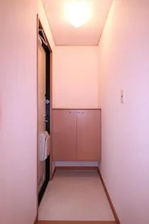 ボナールハイツ B【1階】の玄関