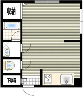 コーポ楓【3階】の間取り