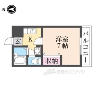 ミトヨスカイビル【2階】の間取り