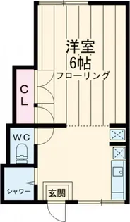シャンブルドット千歳船橋【1階】の間取り