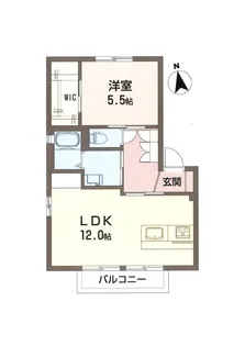 エスパス・ヴェール B棟【1階】の間取り