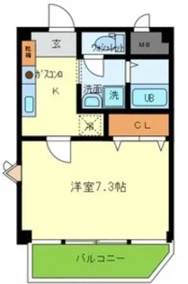 大阪府堺市東区日置荘西町2【マンション】の間取り