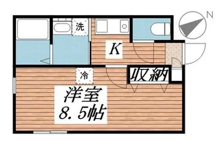 カーザ・レフィナーダIII【1階】の間取り