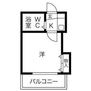 NF GRAN 中村公園【2階】の間取り