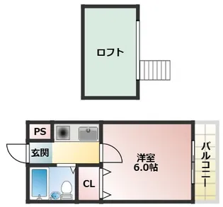 大阪府大阪市東淀川区北江口2【アパート】の間取り