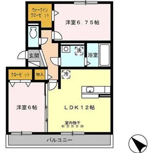 リビングタウン鈴鹿旭が丘 A棟【3階】の間取り