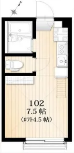 AZEST-RENT町屋【1階】の間取り