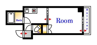 広島県広島市西区天満町【マンション】の間取り