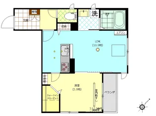 SHMフォンテヌブロー【3階】の間取り