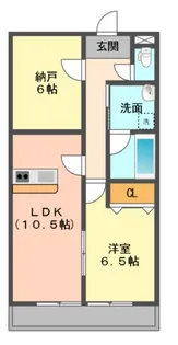 ラフィーネAKAGI(ラフィーネアカギ)【1階】の間取り