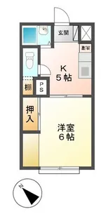 古川ビル【3階】の間取り