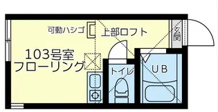 ユナイト弘明寺フィンズベリー【1階】の間取り
