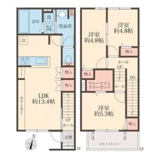 カーサ・ソンリエンテの間取り