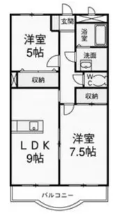 プリーマ【3階】の間取り