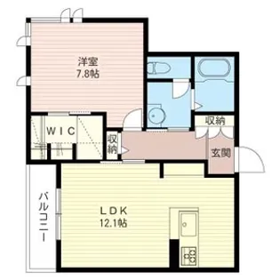 マストライフ三軒茶屋【2階】の間取り