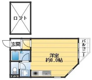 アメニティー・タル【4階】の間取り